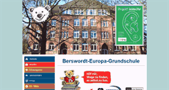 Desktop Screenshot of berswordt-grundschule.de